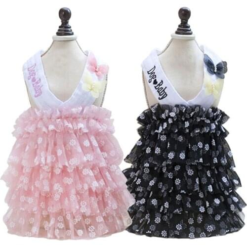Summer Pet Clothes Small Dog Clothes Wedding Dress