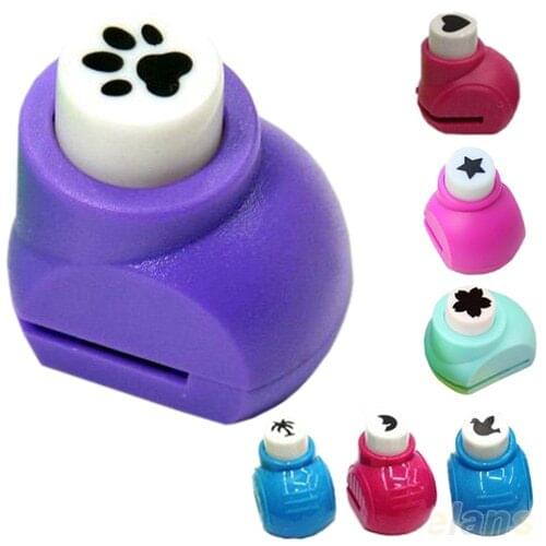 Mini Scrapbook Handmade Cut Card Craft Calico Printing DIY Paper Shaper Punch
