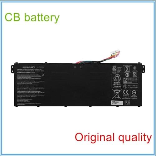 Original quality AC14B7K Laptop Battery for AC14B7K 4ICP5/57/80 15.28V 50.7WH SF314-55-55UT SF314 Spin 5 SP515-51GN-84K