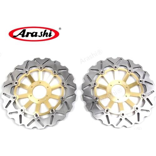 ARASHI CNC Front Brake Disks For HONDA VTEC400 1999-2015 2000 2001 2002 2003 2004 2005 2006 VTEC 400 99-15 Rotors Brake Disc
