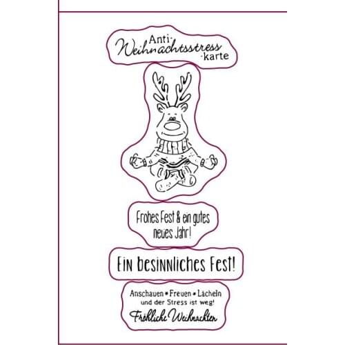 German Words Transparent Clear Silicone Stamp/Seal for DIY scrapbooking/photo album Decorative clear stamp ST1007