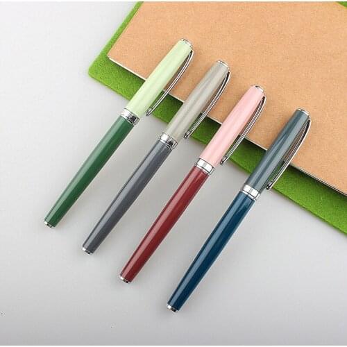Wing Sung Fountain Pen Financial Ink Pen EF Nib Converter Filler Business Stationery Office school supplies Writing Pens Gift