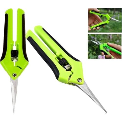 Garden Pruning Shears Orchard Picking Scissors Potted Trim Weed Branches Garden Flower Sharp Scissors Gardening Hand Tools