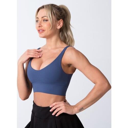 SALSPOR Women Yoga Bra Sportwear Push Up Shockproof Quick Dry Fitness Trainning Running Underwear Solid Sport Gym Cycling Bra