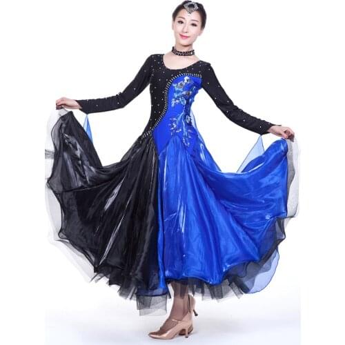 Modern Dress For Ballroom Dancing Jazz/Tango/Waltz Dance Dress Standard Ballroom Dresses For Sale Dance Lace Dress For women