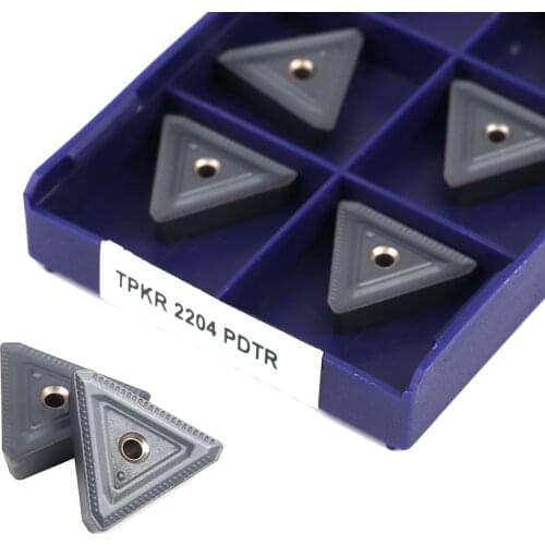 10pcs TPKR2204PDTR LT30 CNC lathe tool High performance Hard Alloy cutting Insert for processing steel and stainless steel parts