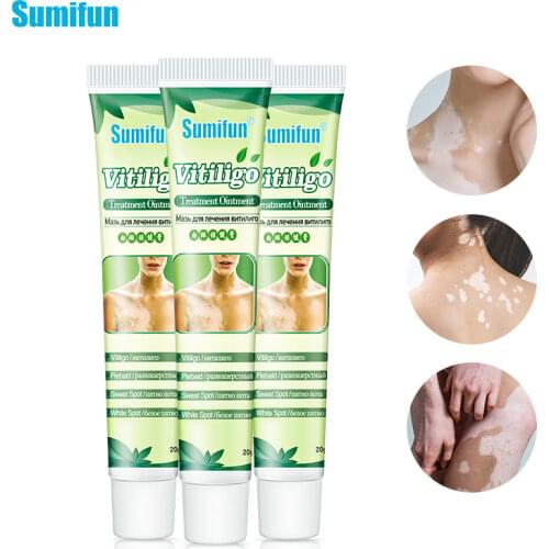 1/2Pcs Vitiligo Treament Antibacterial Cream Mycosis Leukoplakia Plaster Psoriasis Localized Ointment White Spot Oil Skin Care