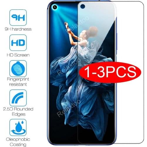 1-3PCS Screen Protector Glass for Honor 20 9H HD Tempered Glass for Huawei Honor 20i 20 Lite 20 Pro for Honor 8a 8s glass film