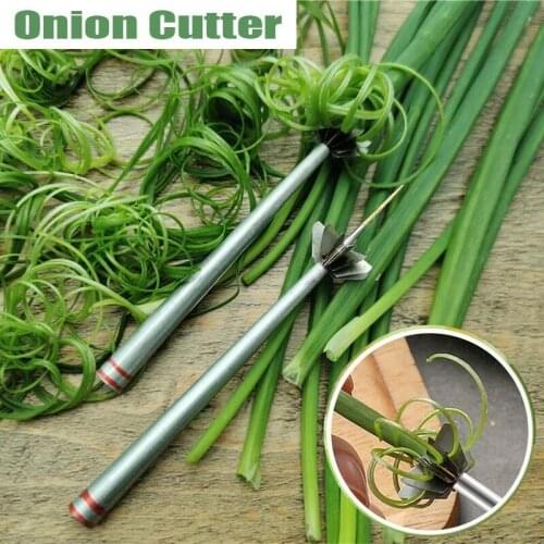 1Pcs Onion Blossom Cutter-Multi-Function Stainless Steel Plum Onion Cutter Vegetable Chili Onion Chopper Shredder Kitchen Tool