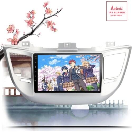 Android 10.0 Car DVD Player For Hyundai Tucson/IX35 2014- 2017 2018 WIFI Multimedia GPS Stereo 2 Din Car Radio tape recorder