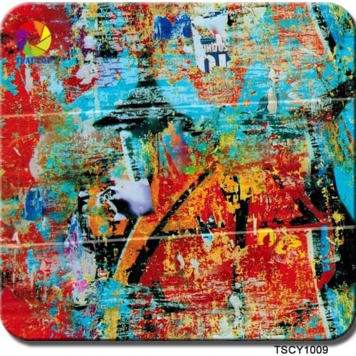 Free shipping 0.5m x 2m TSAUTOP Graffiti hydro graphic water transfer printing film liquid image hydrographic film WDF1009