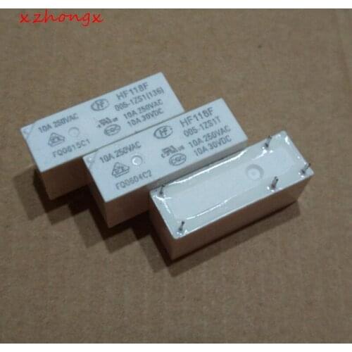 HF118F-005-1ZS1T 5VDC HF118F-012-1ZS1T 12VDC HF118F-024-1ZS1T 24VDC relé DIP-5