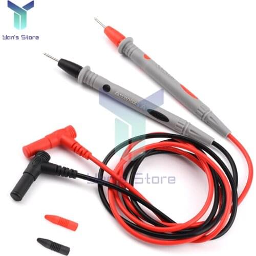 1 Pair Digital Multimeter Needle Pen Universal Probe Test Leads Pin 1000V 20A 1000V 10A SMD Test Newest Needle Probe Wire Pen