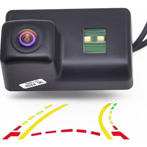 Variable Parking Line Dynamic Trajectory Tracks Car Rear View Parking Backup Camera For Peugeot 206/207/407/307/307SM Sedan
