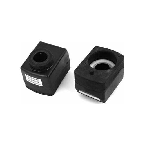 2 Pcs Black Plastic Housing Mechanical Digital Counter Position Indicators