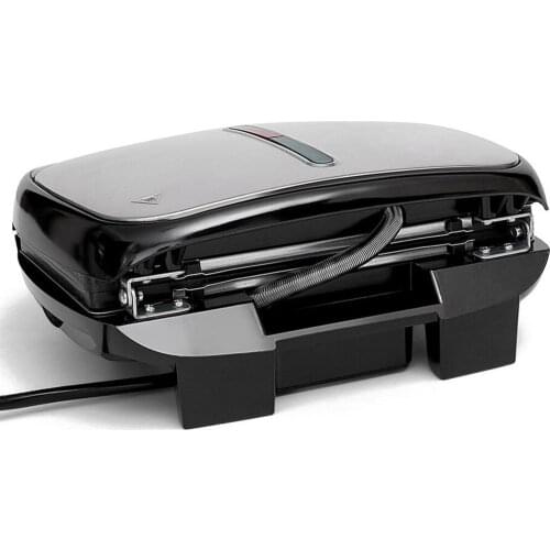 Mini Breakfast Sandwich Jaffle Maker Pressing Machine 800W Non Stick EU Plug