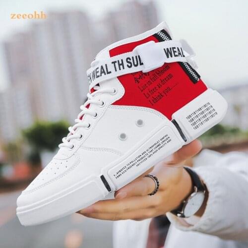 Men Summer Autumn Sneakers High Top Botas Moccasin Gommino Male Footwear Flat Driving Red Shoes Classical Chaussure Homme