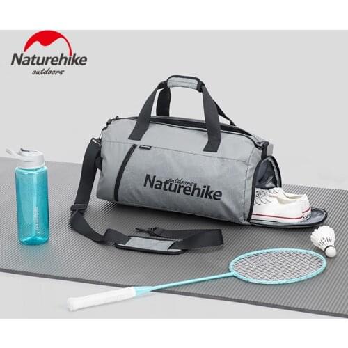 Naturehike Men Gym Bags For Training Bag Tas Fitness Travel Sac De Sport Outdoor Sports Swim Women Dry Wet Gymtas Yoga Shoes Bag