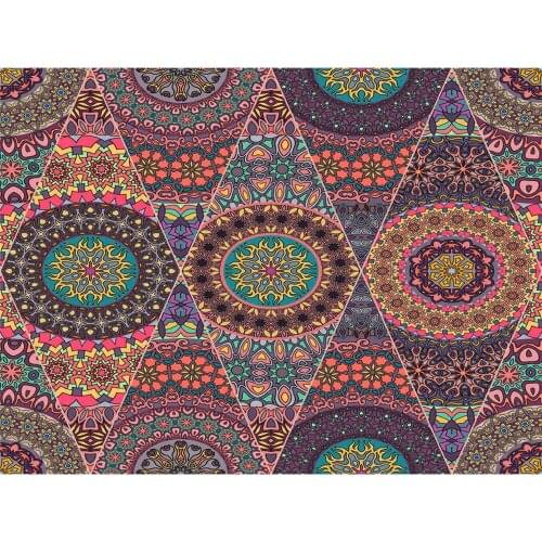 Region Islam DIY Cross Stitch Embroidery 11CT Kits Needlework Craft Set Printed Canvas Cotton Thread Home Decoration Design