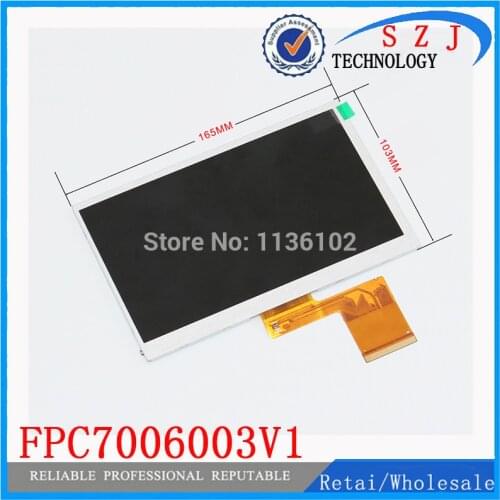 Ref: FPC7006003V1 ) Original 7'' inch LCD screen tablet display FPC7006003V1 Free shipping