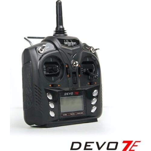 Original Walkera 2.4G 7 channels remote control DEVO E7 transmitter RX701 receiver for DIY FPV drone QAV250 QAV-R robocat 270