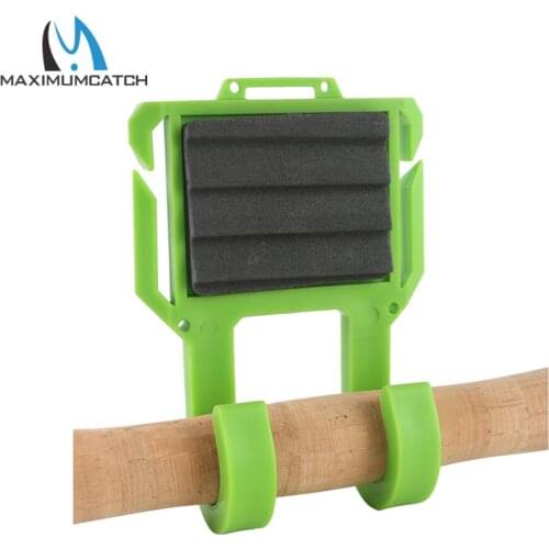 Maximumcatch Fly Rod Holder Belt-mounted with Fly Flies Patch