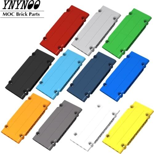 4Pcs/lot High-Tech Panel 64782 MOCs Panels 1x5x11 Flat Panel Plate Cars Truck Base Mechanical Building Blocks Bricks DIY Toys