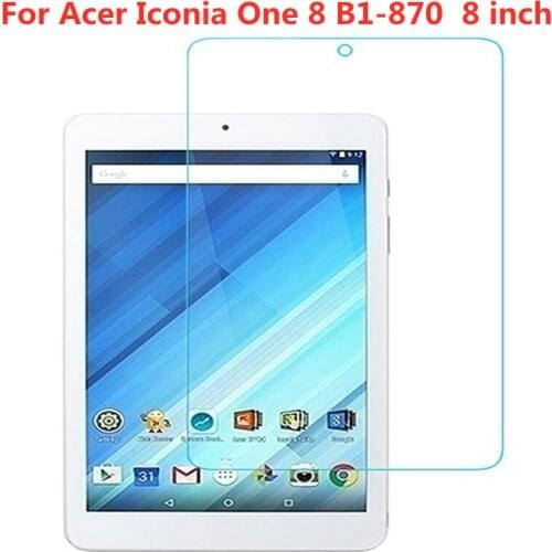 Tempered Glass Screen Guard Protector protective Film For Acer Iconia One 8 B1-870 B1 870 8 inch Tablet Screen Protector