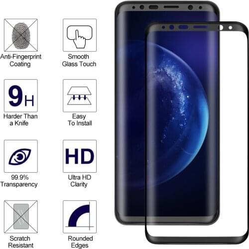 Full Cover Tempered Glass For Samsung Galaxy Note 20 Note 10 Pro 9 8 S21 Ultra S20 Ultra S9 Plus S8 S10 Plus 5G Screen Protector