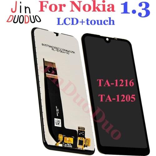 High Quality For Nokia 1.3 LCD Display Touch Screen Digitizer Assembly Replacement For Nokia 1.3 N1.3 TA-1216 TA-1205 Lcd