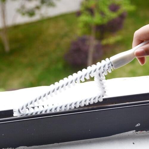 1 pcs Multipurpose Kitchen bathroom Window Wash station Flume Crevice Cleaning brush Practical Clean tool