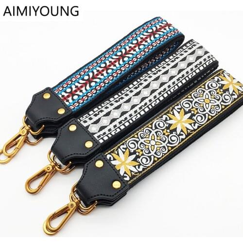 AIMIYOUNG Bag Strap Handbag Belt Wide Shoulder Bag Strap Replacement Strap Accessory Bag Part Adjustable Belt For Bag 100cm