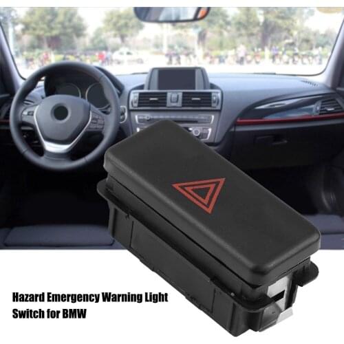 Hazard Emergency Warning Light Switch Car accessories for BMW 61311374220 High Sensitivity Quick Response Easy To Control