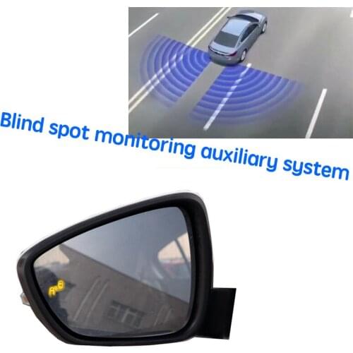Car BSD BSM BSA Blind Area Spot Warning Drive Mirror Rear Radar Detection System For Ford For Focus MK4 2018~2020
