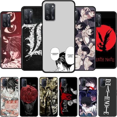 Anime Manga Death Note Ryuk Cell Phone Case for Oppo A53 A9 2020 A52 A93 Find X2 Lite X3 Reno 3 4 Pro 5G Ace A55 A94 A74 Cover