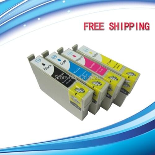 INK WAY 4PK T132 ink cartridge Australian Model for Stylus N11 NX125 NX130 ,t1321 t1322 t1323 t1324,T1321-T1324