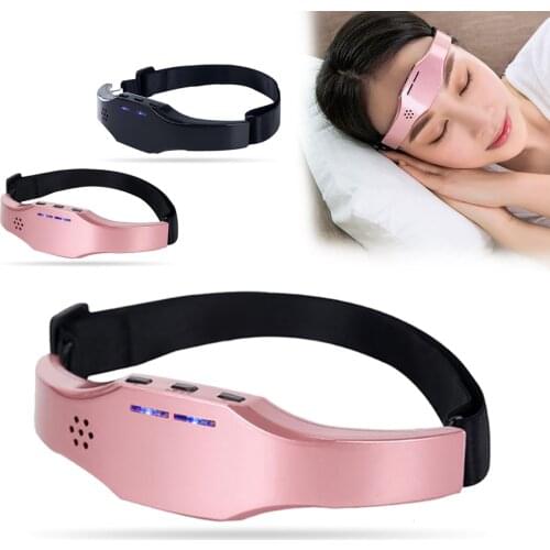 Electric Head Massager Sleep Instrument Stress Relief Relaxation Low-frequency Pulse Treat Insomnia Scalp Massage