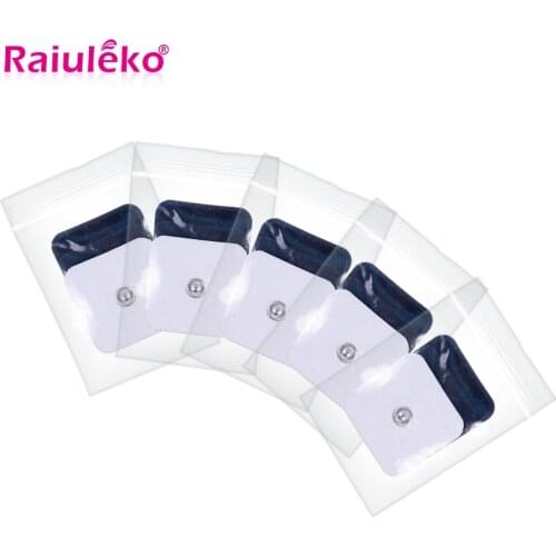 10/20Pcs Ems Massager Patch Electrode Pads For Tens Pulse Acupuncture Physiotherapy Machine Nerve Muscle Stimulator Slimming