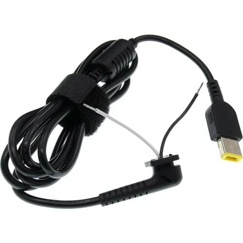 145cm Square DC Slim Power Cable For Lenovo ThinkPad X260 20V Laptop Adapter Cord 20AWG