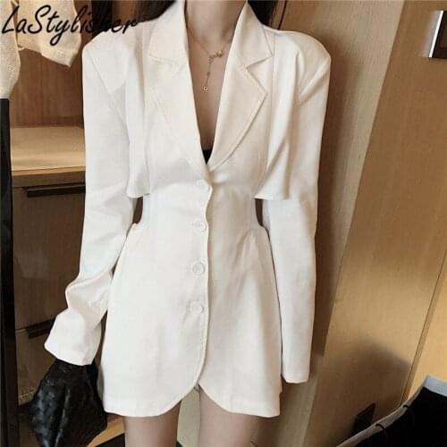 LaStylisher Women's White Jackets