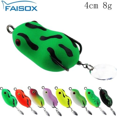 Mini frog lures Fishing lure MUSTAD Blood tank Hook bait egg pike fish snakehead