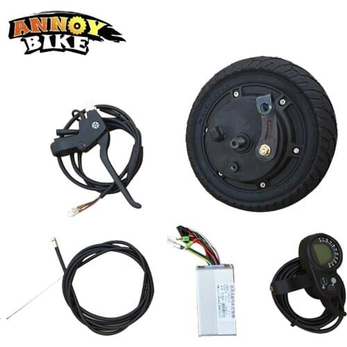 Electric Bike Conversion Kit 8 inch Electric Hub Motor wheel 24V 36V 48V Scooter Wheel Motor Brushless Motor Kit high speed