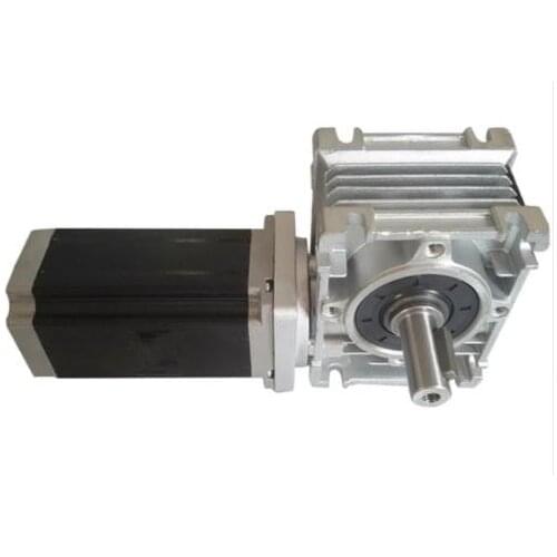 NMRV30 Worm Gearbox Ratio 30:1 geared NEMA23 stepper motor 3NM 112mm 4.2A CNC kit