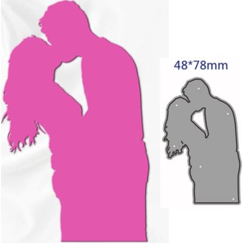 Couple Metal Cutting Dies for Scrapbooking Handmade Tools Mold Cut Stencil New 2021 DIY Card Make Mould Model Craft Decoration