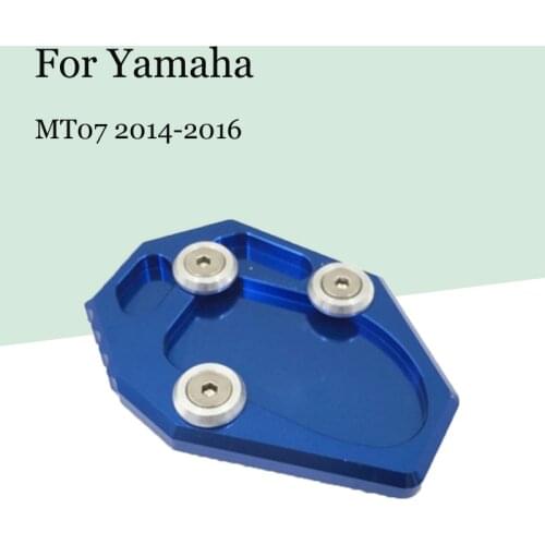 For Yamaha MT-07 MT07 2014-2015-2016 Years CNC Foot Pad Support Seat Side Support Foot Brace Extra Pedal Motorcycle