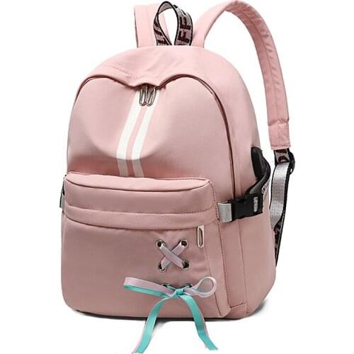 Fashion Women Backpack High Quality Youth Leather Backpacks for Teenage Girls Female School Shoulder Bag Bagpack mochila