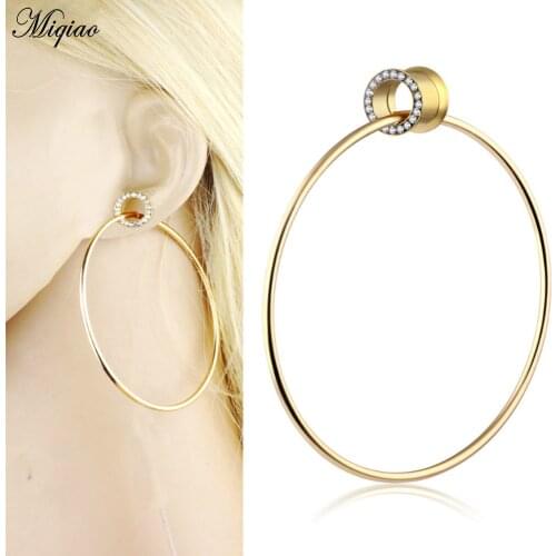 Miqiao 2pcs 6-16mm Ear Piercing Plug Expander Tunnel Plug Dangle Ear Gauges Stretchers Fashion Body Piercing Jewelry