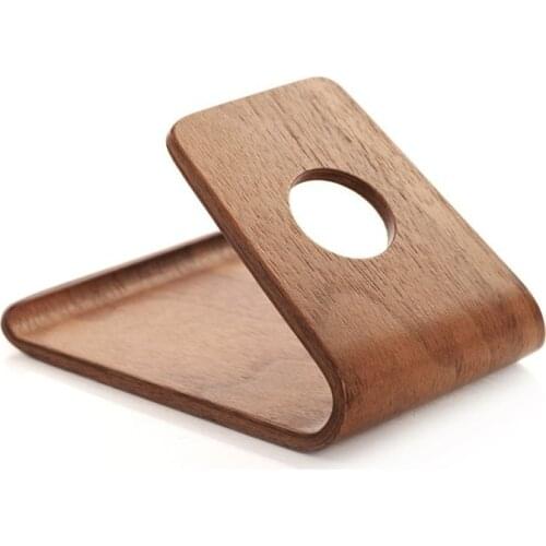 Universal Wood Stand Bamboo Mobile Phone Holder Stand Lightweight Slim Cellphones Stands for IPhone Portable Bamboo/Beech/Walnut