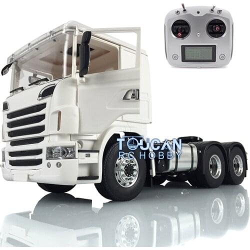 LESU Metal 6*6 Chassis Hercules R730 Sca Cabin 1/14 RC W/ Radio Tractor Trcuk THZH0655-SMT3