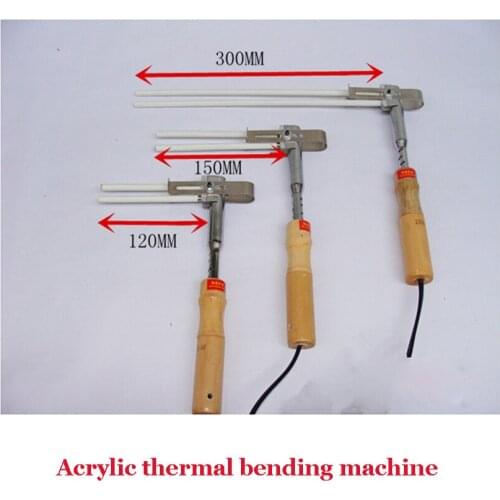 1PC Acrylic Bender Channel Letter hot bending machine Arc/Angle Shape Bender 120mm heating tube bender 220V